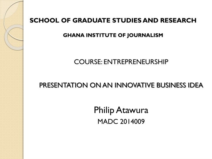 school of graduate studies and research n.w