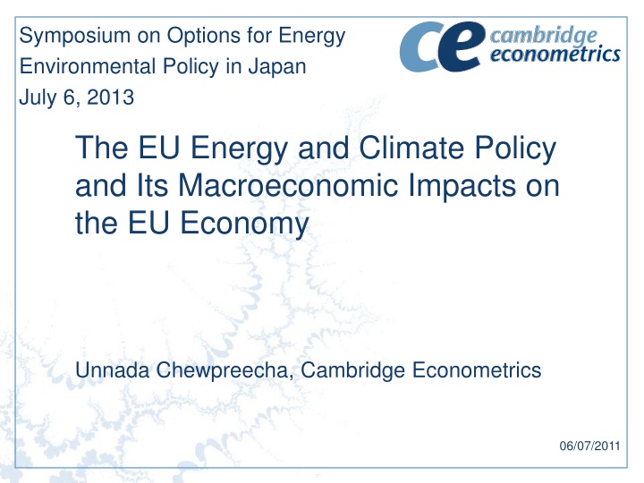 symposium on options for energy environmental n.w