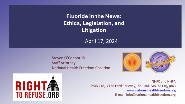 fluoride in the news ethics legislation n.w
