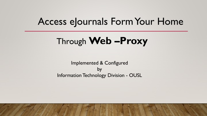 access ejournals form your home n.w