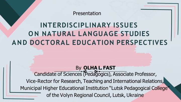 presentation n.w