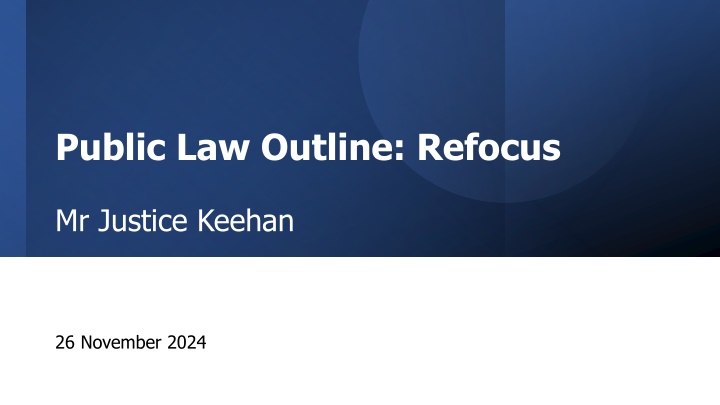 public law outline refocus n.w