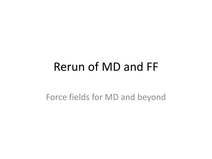 rerun of md and ff n.w