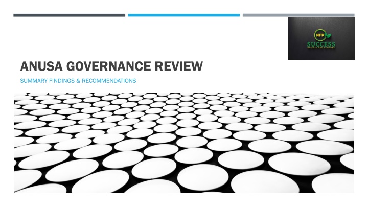 anusa governance review n.w