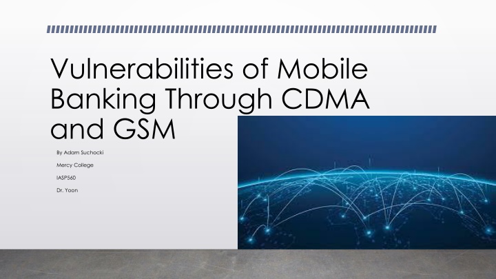 vulnerabilities of mobile banking through cdma n.w