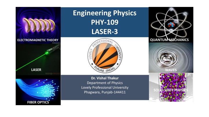 engineering physics phy 109 laser 3 n.w