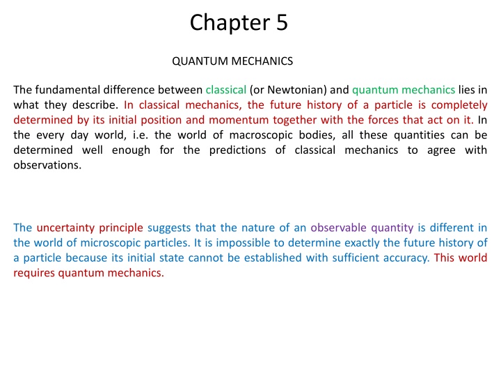 chapter 5 n.w