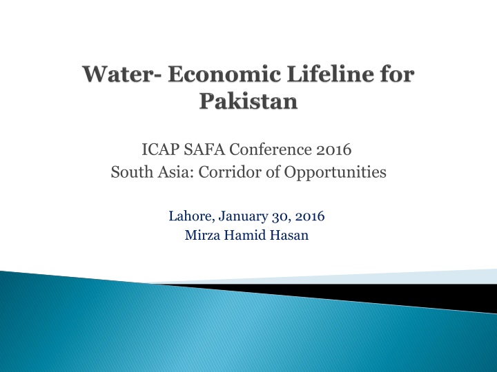 icap safa conference 2016 south asia corridor n.w