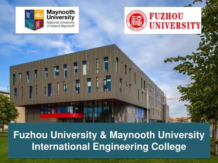 fuzhou university maynooth university n.w