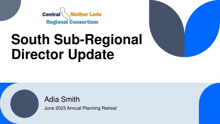 south sub regional director update n.w