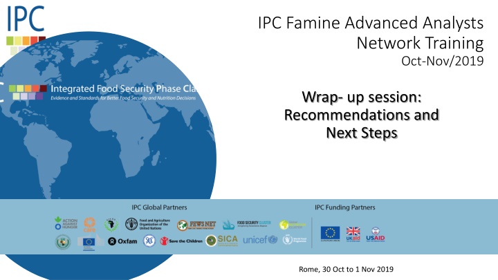 ipc famine advanced analysts network training n.w