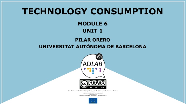 technology consumption n.w