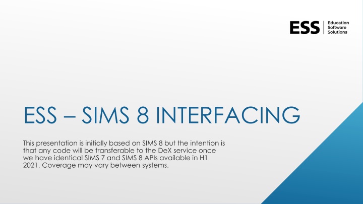 ess sims 8 interfacing n.w