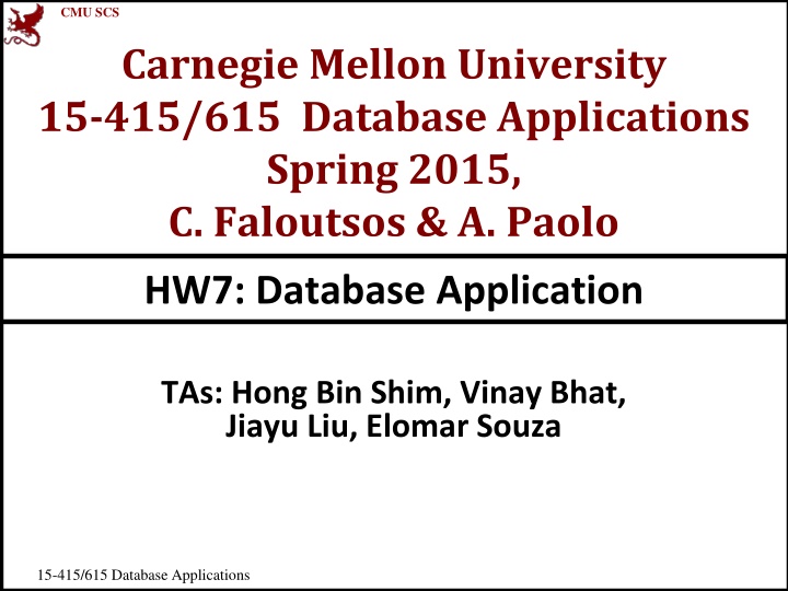 cmu scs n.w