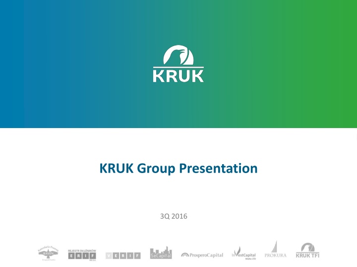kruk group presentation n.w