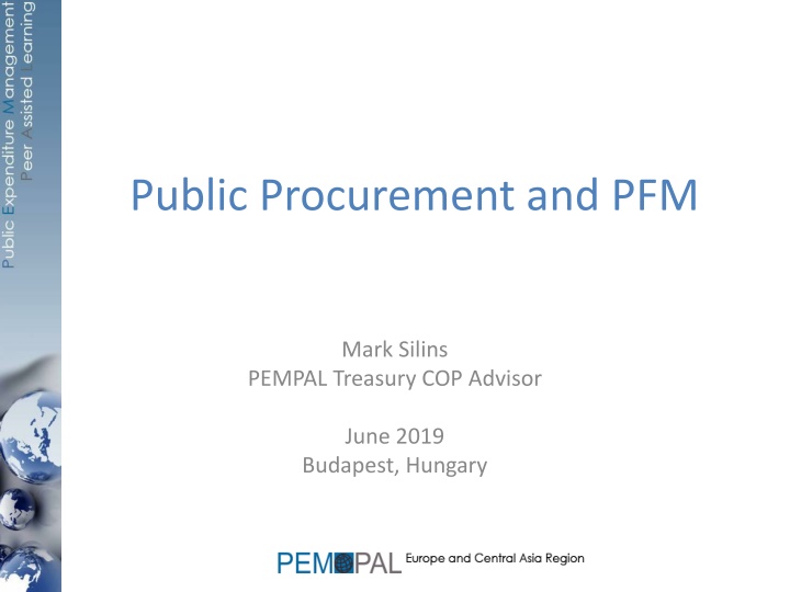 public procurement and pfm n.w