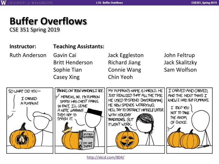 l15 buffer overflows n.w