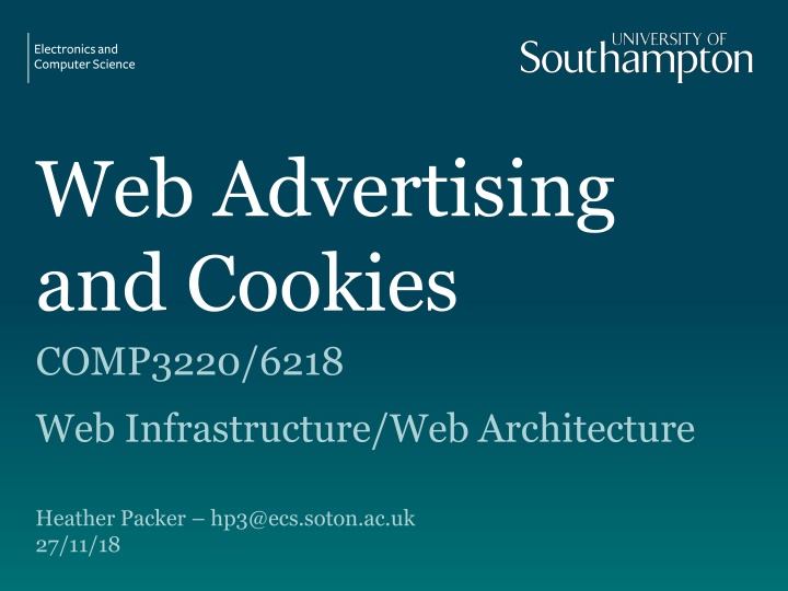 web advertising and cookies comp3220 6218 n.w