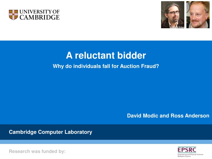 a reluctant bidder why do individuals fall n.w