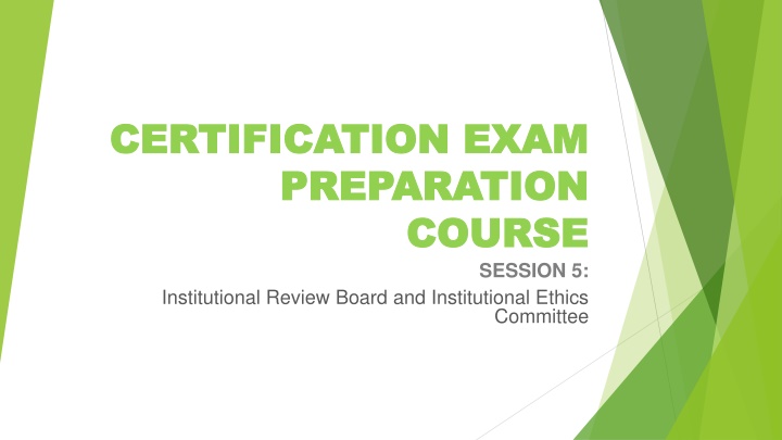 certification exam certification exam preparation n.w
