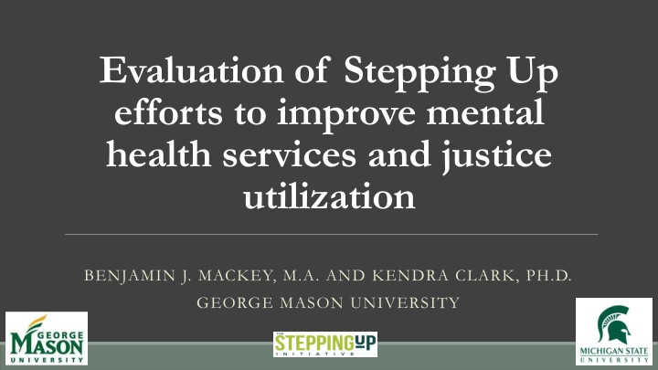evaluation of stepping up efforts to improve n.w