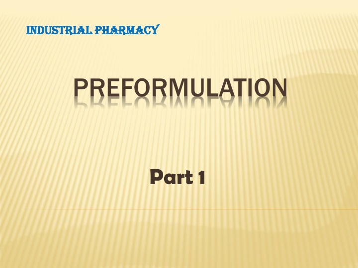 industrial pharmacy industrial pharmacy n.w