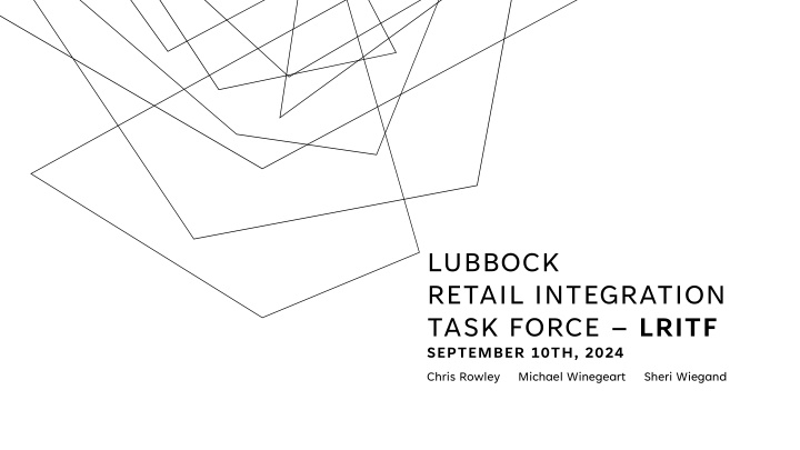 lubbock retail integration task force lritf n.w