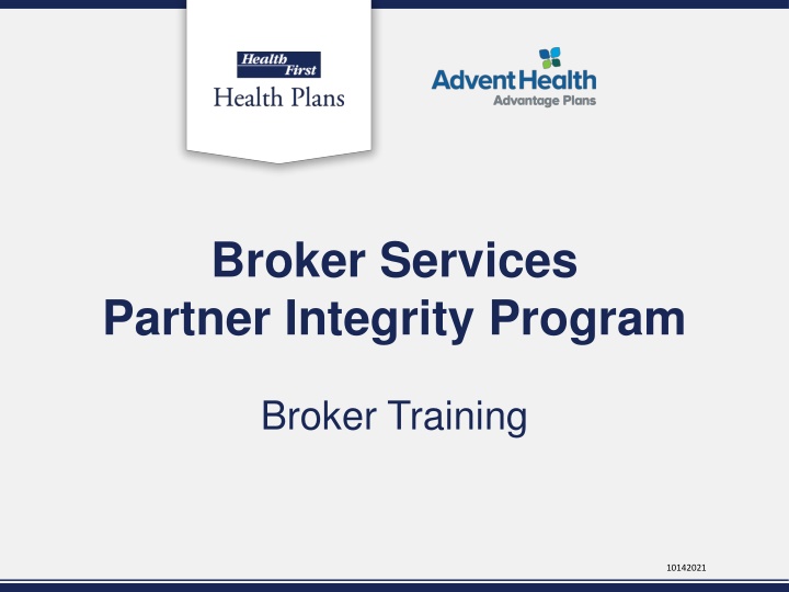 broker services partner integrity program n.w