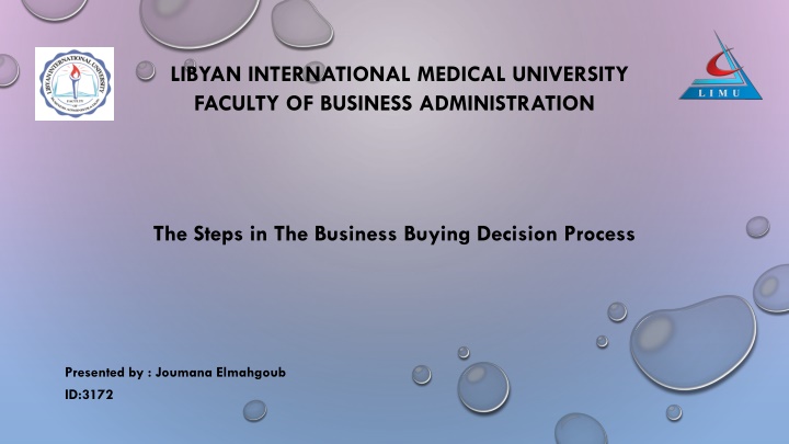 libyan international medical university faculty n.w