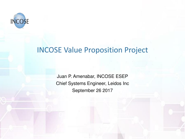 incose value proposition project n.w