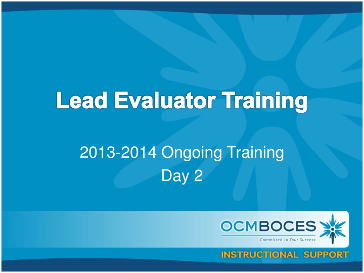 lead evaluator training n.w