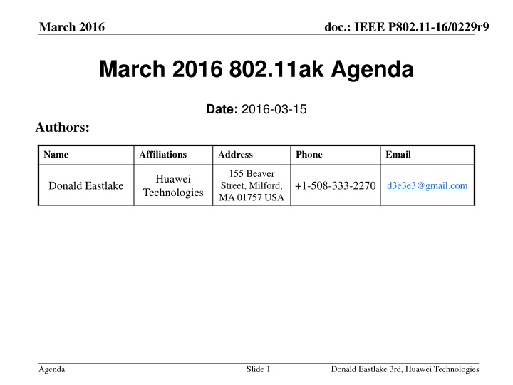 march 2016 n.w