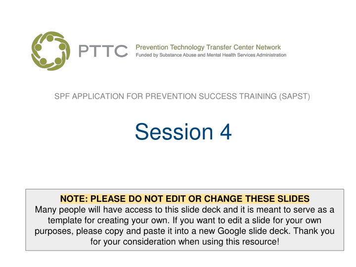 spf application for prevention success training n.w