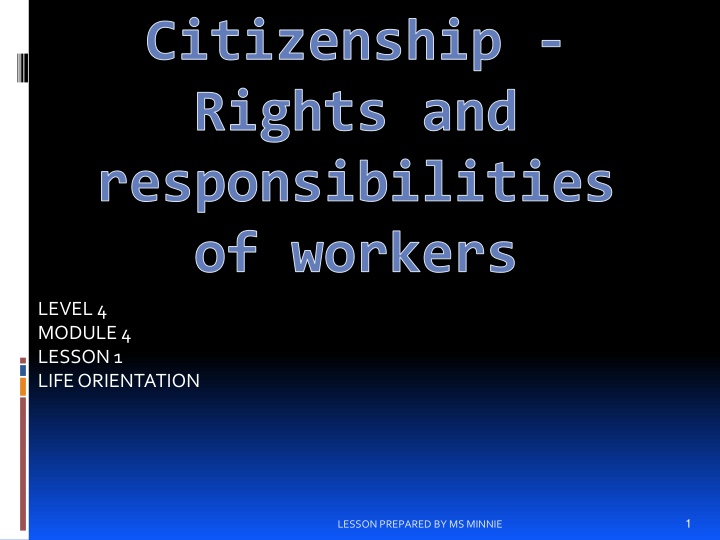 citizenship rights and responsibilities of workers n.w