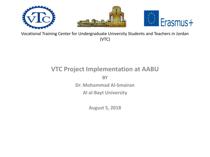vocational training center for undergraduate n.w