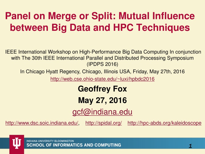 panel on merge or split mutual influence between n.w