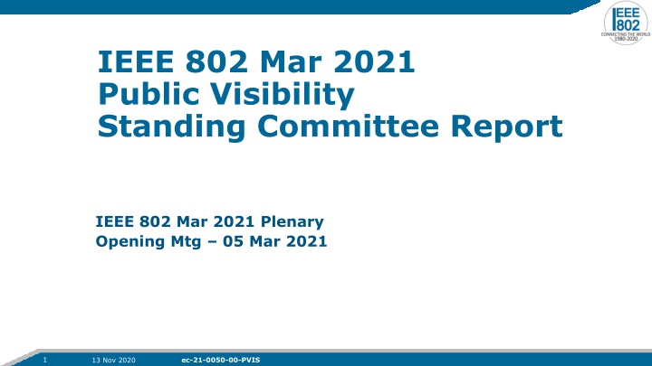 ieee 802 mar 2021 public visibility standing n.w