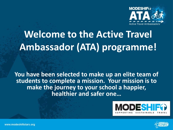welcome to the active travel ambassador n.w