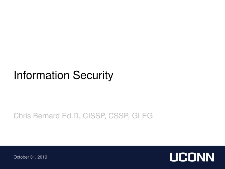 information security n.w