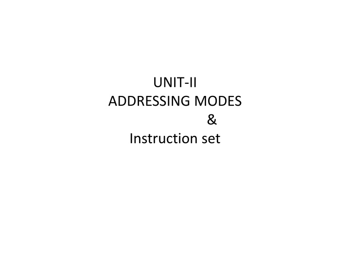 unit ii n.w
