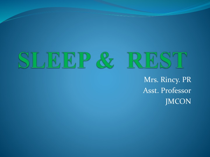 mrs rincy pr asst professor jmcon n.w
