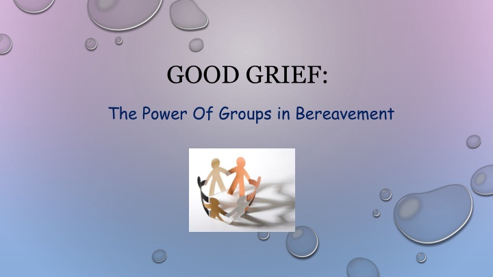 Group Work in Bereavement