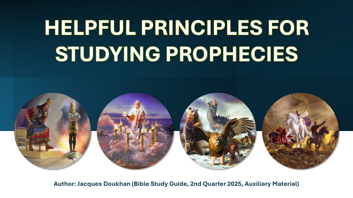 helpful principles for studying prophecies n.w