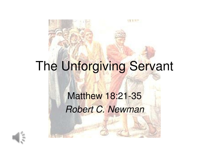 the unforgiving servant n.w