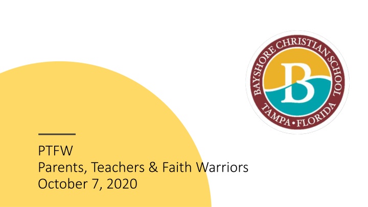 ptfw parents teachers faith warriors october n.w
