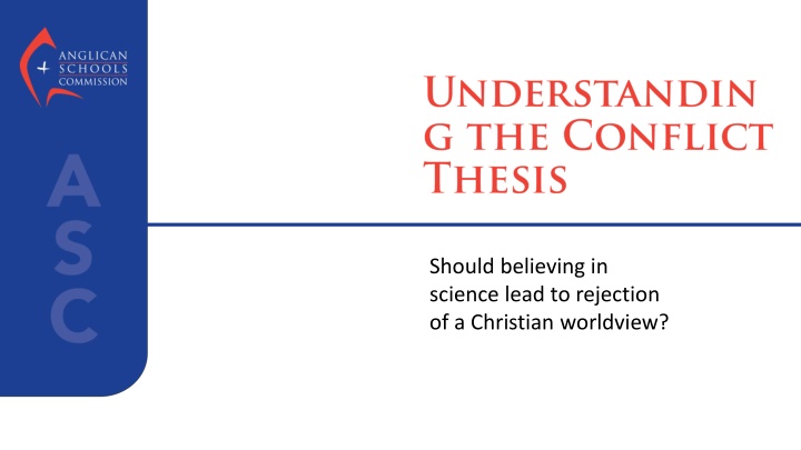 should believing in science lead to rejection n.w