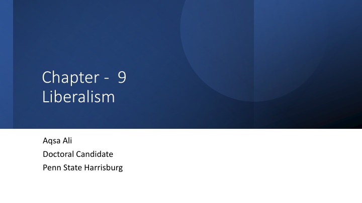 chapter 9 liberalism n.w