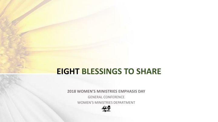 eight blessings to share n.w