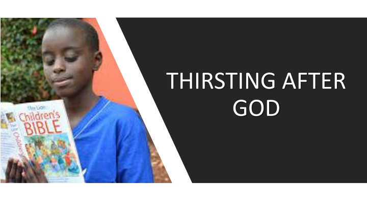 thirsting after god n.w