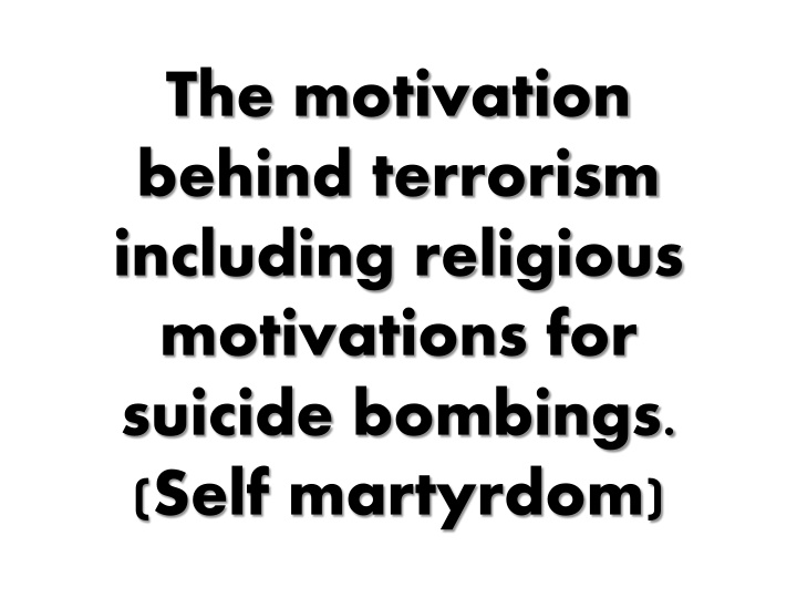 Unveiling Terrorism Motivations and Religious Perspectives